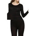 thumbnail image 2 of Fashion Silk Women's Silk Thermal Underwear Sets | Silk Long Johns for Women | Silk Long Underwear Sets, 2 of 5