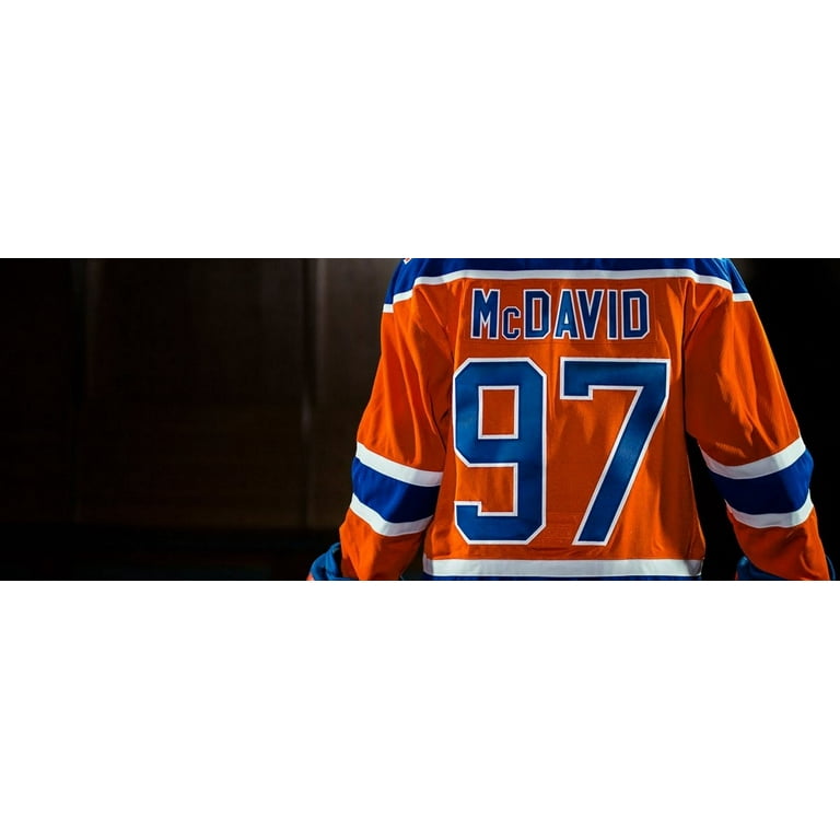 Oilers orange jersey mcdavid best sale