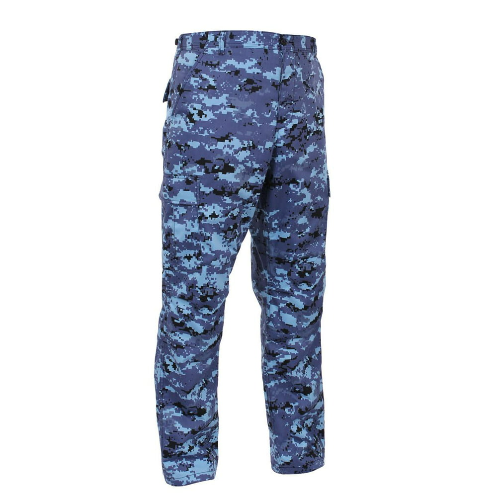 Blue Army Fatigues