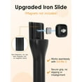 thumbnail image 3 of YOUSHARES Handheld Interview Microphone Holder Compatible with DJI Mic 3, Iron Magnetic Slide Rail Mic Air, Universal Lavalier DJI 3 Wireless Microphones, 3 of 9