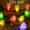 Multicolor 256in, variant on Christmas Lights Pinecone Shaped String Lghts, Solar Powered LED Lights Colorful Decorative Lights for Hanukkah, Halloween, Thanksgiving Indoor Outdoor Christmas Decorations