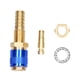 thumbnail image 2 of Conector rápido para manguera, conexión de latón para equipo de soldadura de soplete de soldadura TIG M10Blue, 2 of 14