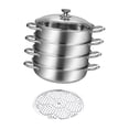 thumbnail image 2 of Olla de cocina de acero inoxidable Strade Fareast Limited 4 capas, 2 of 8