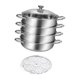 thumbnail image 3 of Olla De Cocina Universal De Acero Inoxidable Para Cocina Al Aire Libre, Restaurante, 4 Capas, 3 of 8
