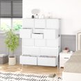 thumbnail image 4 of Yiwa Commode à 15 Tiroirs pour Chambre, Grande Commode et Commodes, Commodes de Rangement en Tissu Gain de Place pour Garde-Robe, Couloir, Salon, 4 of 9