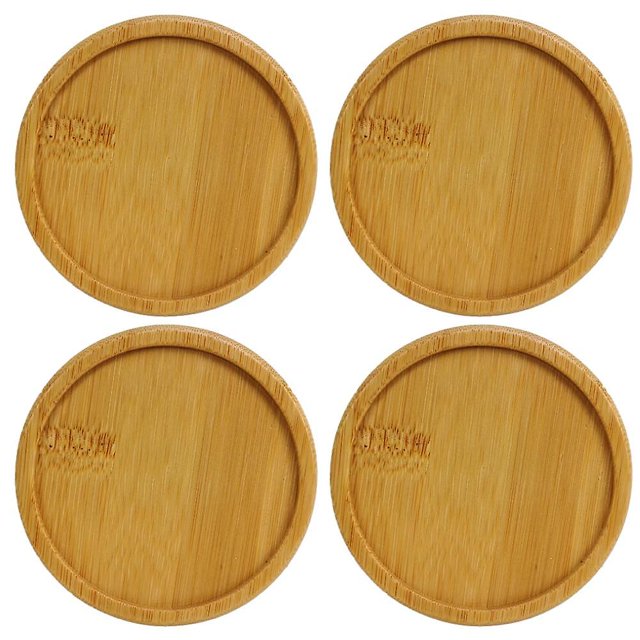 Posavasos para bebidas LIUYMXG rústicos de granja para mesa de madera