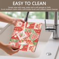 thumbnail image 4 of Placemat, Pioneer Flower Floral Print Pattern Place Mats Table Mat Set Of 2, PVC Washable Placemats for Party Kitchen Dining Decoration, 18x12 Inch, Fade Resistant, 4 of 6