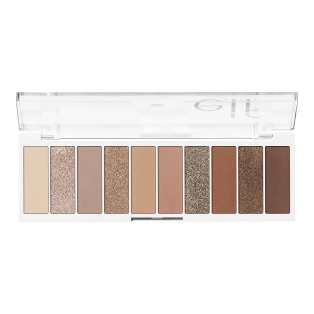 Paleta de sombras de ojos e.l.f. Perfect 10 Keep It Ethereal Vegan