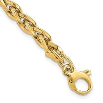 Primal Gold 14 Karat Yellow Gold Polished Bracelet