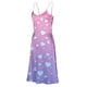 thumbnail image 5 of Falda Larga Verano Casual Impreso Cuello en V Color Dividido sin Mangas para las Faldas Largas de las Mujeres de la Playa de las Vacaciones de la Fecha de Uso, 5 of 8