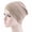 Khaki, variant on DailyChi Solid Color Pullover Head Hat for Women - Soft Stretchy Slouchy Sleeping Cap, Lightweight Chemo Head Cover, Night Hair Wrap for Comfort, Blue, Under $4