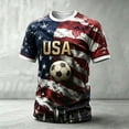 thumbnail image 4 of 2026 USA Soccer Jersey Shirts for Men, Men's USA Soccer Graphic T-Shirt, Patriotic American Flag Sports Jersey, Short Sleeve Athletic Tee, 4 of 4