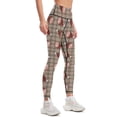 thumbnail image 2 of Hamming It Up Pattern Leggings sporty woman push up push up fitness Womens Leggings, 2 of 6