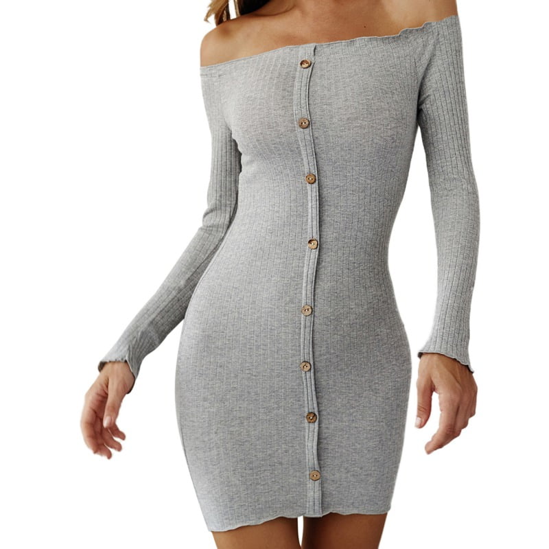 sexy cotton dress