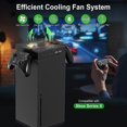 thumbnail image 3 of Automatic Cooling Fan for Xbox Series X Console, Smart Sensing Fan Speed Change with Temperature, RGB Light, Low Noise, 3 of 4