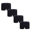 thumbnail image 1 of FhsagQ 4PCS Mens Underwear Briefs Low Rise Men's U Sports Solid Color Boxer Shorts Head Size XXXL, 1 of 4
