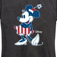 thumbnail image 3 of Disney - Americana - Minnie Flag Pattern - Women's Short Sleeve Graphic T-Shirt, 3 of 5