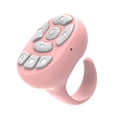 thumbnail image 2 of Mini ratón de desplazamiento portátil recargable con Bluetooth y control remoto inalámbrico con punta de dedo Rosa, 2 of 9
