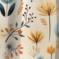 thumbnail image 3 of Designart "Minimalist Fern Serenity IV" Floral Blackout Curtain Single Panel, 3 of 4