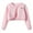 Pink, variant on Gibobby Boys Girls Cardigan Sweater Cotton Uniforms Solid Kids Long Sleeve Button Up Sweaters Knit Tops,White,7-8 Years
