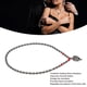 thumbnail image 3 of Collar De Terahercios, Collar Curativo Para Reducir El Dolor, Drenaje De Meridianos, Promover La Circulación, Cuerda Elástica De Alto Brillo Para Hombres Para El Hogar, 3 of 7
