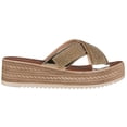 thumbnail image 2 of Zapato Con Plataforma Para Dama Oro Castalia 244-35 Castalia  244-35, 2 of 2