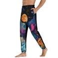thumbnail image 3 of Kdxio Fantasy Cosmic Landscape Pattern Joggers,Sweatpants for Men with Pockets-Medium, 3 of 5