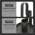 thumbnail image 4 of 1Pc Creative Candle Stick Simple Chic Candlestick Iron Art Candle Holder, 4 of 6