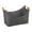 Black, variant on VogueV Extra-Thick Firewood Carrier 60 L, 700 G/M² Waxed Canvas Log Tote with Removable Hardwood Handles, Foldable Kindling & Glove Pocket, 1*Storage Bag