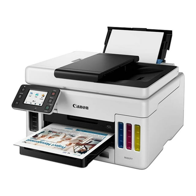 Multifuncional Canon Maxify GX6010 Sistema de Tanques de Tinta Color Blanco