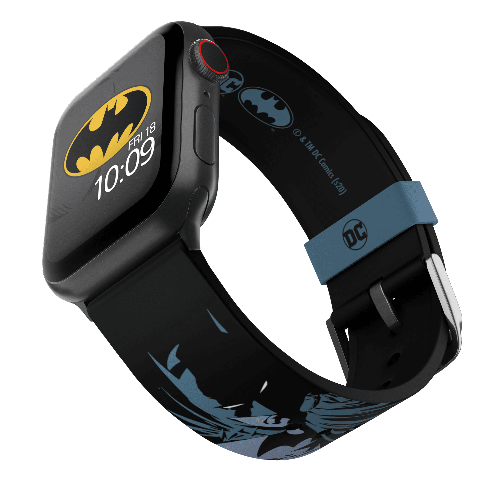 Pool een miljoen Stad bloem DC Comics - Batman - Officially Licensed Silicone Band Compatible with  Apple/Android Smart Watch - Walmart.com