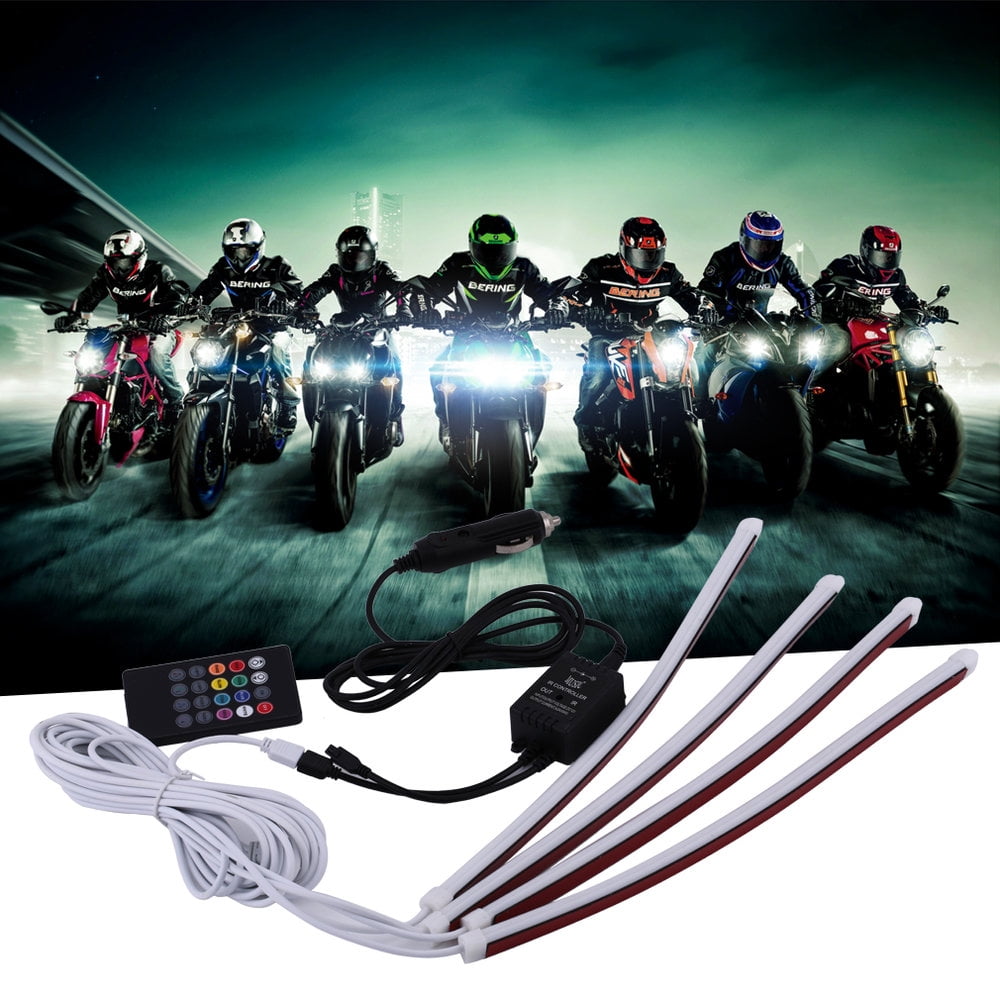 Car RGB LED Strip Light Music Control LED Strip lights Car Atmosphere
