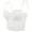 White, variant on Women's Mesh Breath Push up Bustier Corset Crop Top Club Party Vest