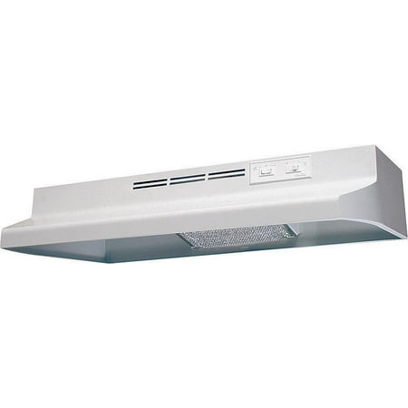 Air King Advantage AD AD1303 Under Cabinet Ductless Range Hood, 180 cfm, 23 ga Cold Rolled