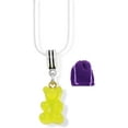 thumbnail image 5 of Emerald Park Jewelry Gummy Bear Charm Snake Chain Necklace, 5 of 11