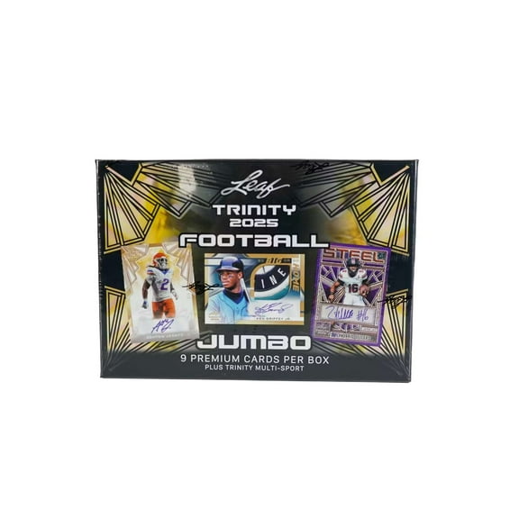 Football 2025 Trinity Trading Card HOBBY Box