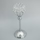 thumbnail image 5 of Candelabro de Luz de Té de Cristal para La Decoración Del Hogar de La Boda Tazón de 10 Cm + Pilar de 30 Cm Macarena Titular de vela votiva, 5 of 8
