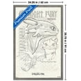 thumbnail image 3 of How To Train Your Dragon (2025) - Toothless Illustration Wall Poster, 22.375" x 34" Framed, 3 of 5