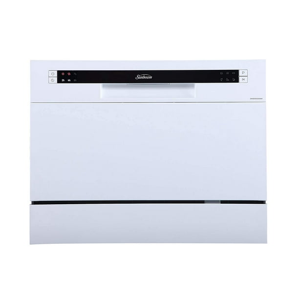 Sunbeam Countertop Dishwasher With Delay Start, White