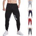 thumbnail image 5 of SAYOO Pantalones casuales masculinos, cinturones elásticos cosidos SAYOO moda, 5 of 5