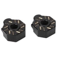 thumbnail image 4 of Cubierta de Portal de nudillo de dirección de control remoto, cubierta de carcasa de accionamiento de Portal exterior de latón resistente para coche Traxxas RC, 2 uds., 4 of 10