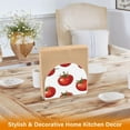 thumbnail image 4 of Tomatoes in White Napkin Holders for Tables Napkin Stand Paper Holder Organizer Tabletop Tissue Box Dispenser, 4 of 8