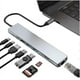 thumbnail image 1 of Doc Stat Type-c Doc Stat 8-in-1 To Hdmi/tf/sd Usb-c 4k, 1 of 5