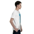 thumbnail image 5 of Blue Jellyfish T-Shirt for Men Cotton 100% Summer Tops Women Fashion Casual Short Sleeves Round Collar Short-Sleeve Couple Top Tees, 5 of 6