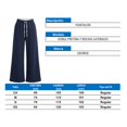 thumbnail image 4 of Pantalón George para Dama, Doble Pretina Bolsas Laterales Marino Talla M, 4 of 4
