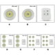 thumbnail image 5 of Bearachild Gabinete de luz COB Control remoto Armario ajustable Lámparas de pared brillantes Habitación Seguridad inalámbrica Iluminación nocturna al Iluminación y accesorios Tipo 2 Universal Bearachild HA063044-03, 5 of 6