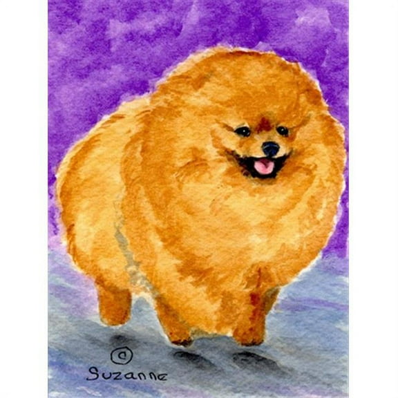 11 x 15 in. Pomeranian Garden Size Flag