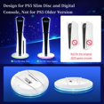 thumbnail image 2 of Soporte vertical con luces para consola PS5 Slim, accesorios para base compatibles con consola PS5 Slim Disc y Digital con tornillo, 2 of 6