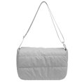 thumbnail image 3 of Bolso Bandolera Acolchado para Mujer Hombro Nailon Color Sólido () Púrpura, 3 of 9