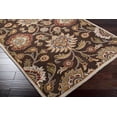 thumbnail image 3 of BoutiqueRugs Yauco Traditional Area Rug - Dark Brown, Dark Red, Peach - 8' x 11', 3 of 17